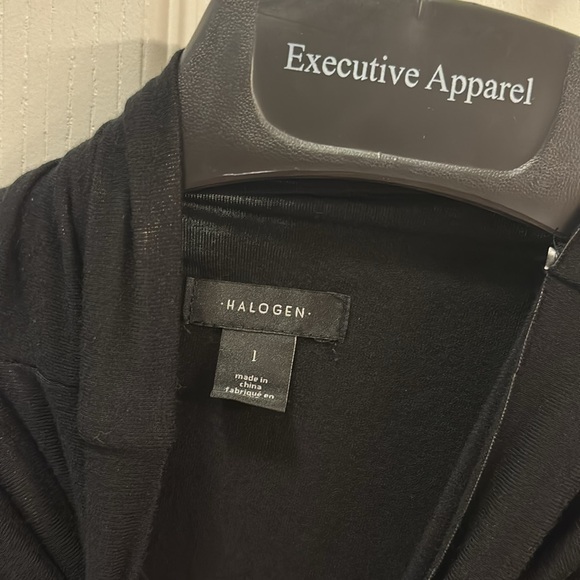 Halogen Executive Apparel Black Turtleneck Top. Size large - Picture 2 of 4